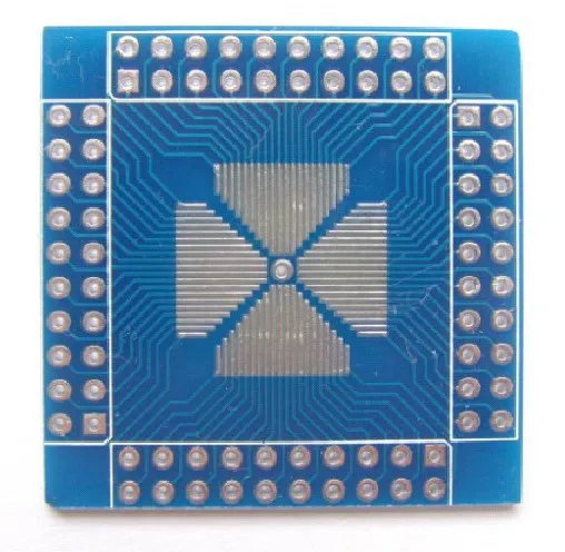 Free Shipping QFN / QFP TQFP LQFP 16-80 pin adapter DIP-sided plate | Обустройство дома