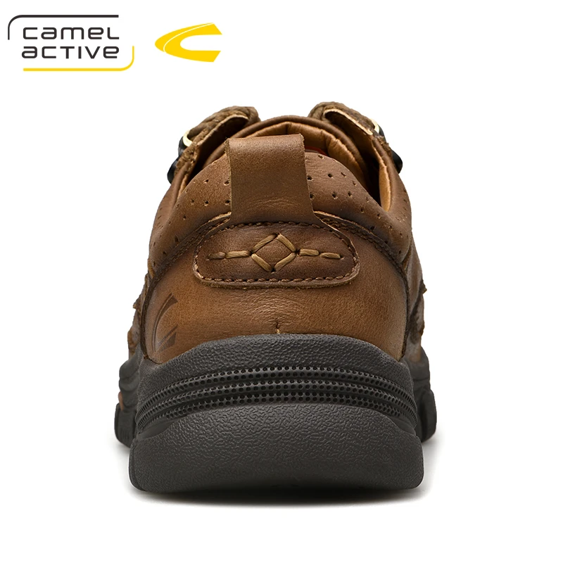 Camel Active/Новинка Мужская Уличная обувь из натуральной кожи походная дышащая