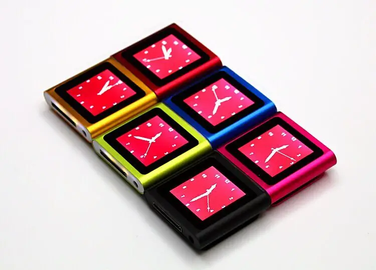 Синий ДЛЯ Apple iPod nano 6-го Поколения 1.5 ''IPS сенсорный экран 8 ГБ МУЗЫКА FM ВИДЕО MP4