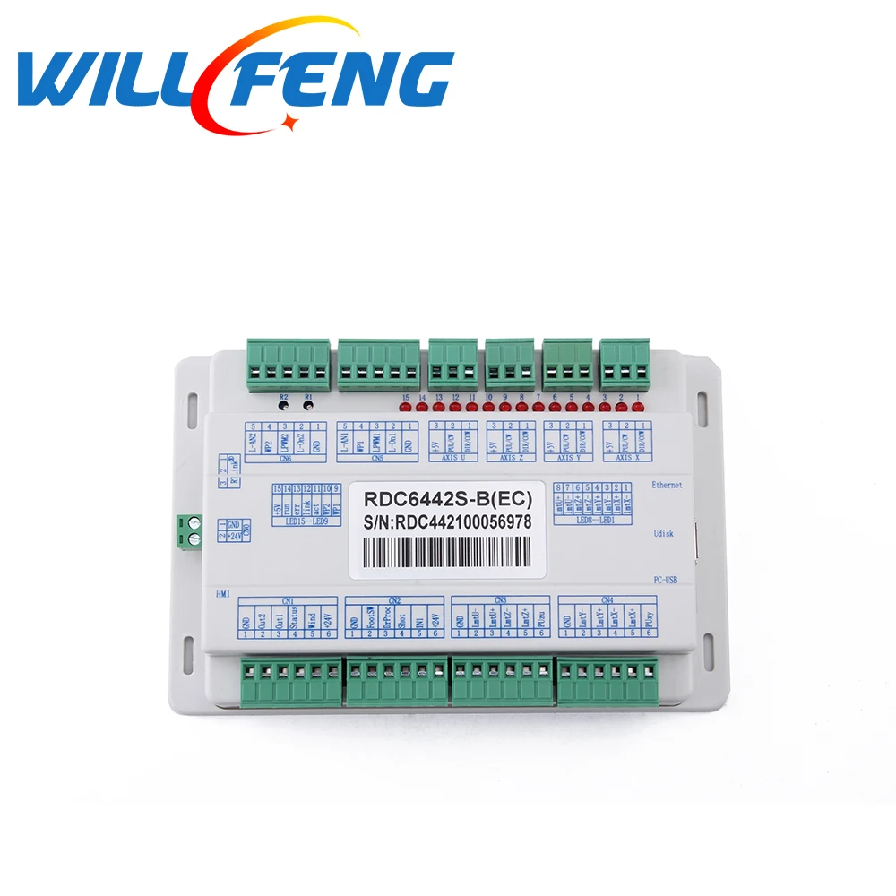 Система лазерного контроллера Will Feng Ruida RDC6442S RDC6442G для лазерной гравировальной