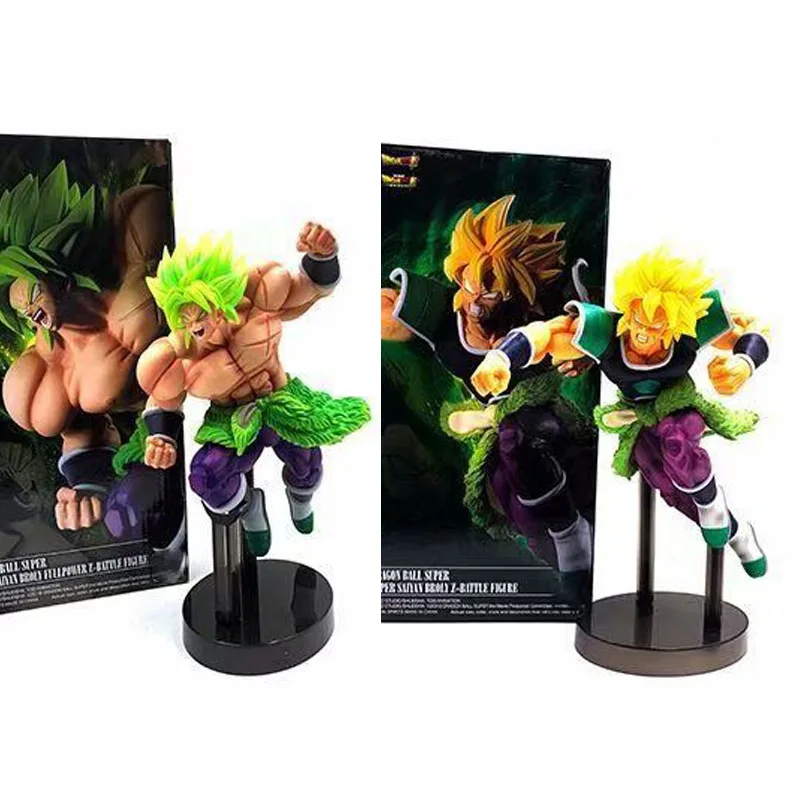 Dragon Ball Супер Broly фильм ПВХ Фигурки полная мощность DXF аниме-игрушка Dragon Ball Z Broli Супер Saiyan SSJ DBZ фигурка игрушки