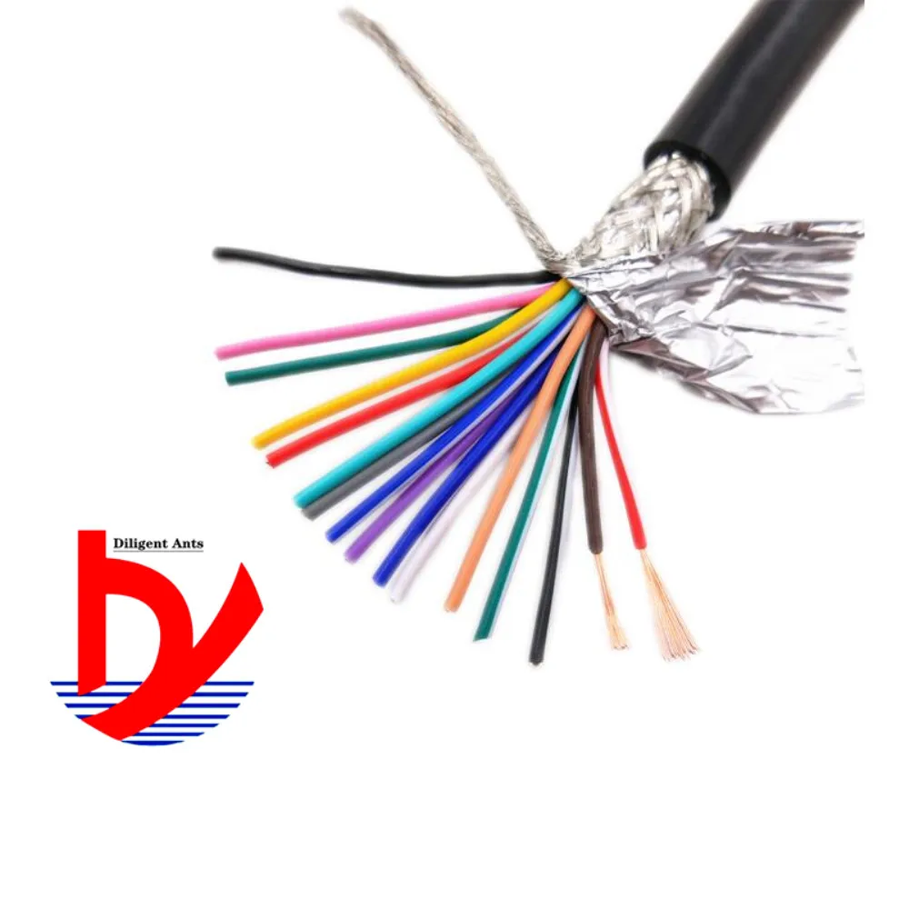 Провод и кабель 15AWG 1 5 мм2 многожильный экранированный RVVP 2/3/4/5/6/7/8/10/12/14/16/20/24
