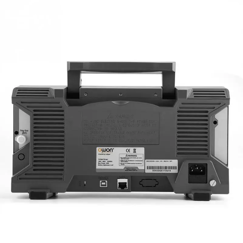AC 100-240V XDS3202E осциллограф 200 МГц полоса пропускания 8-в ЖК-дисплей осциллограф декодирования Стандартный штепсельная вилка европейского стандарта