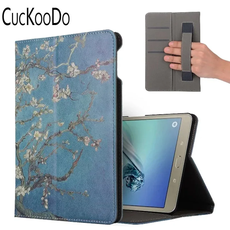 CucKooDo кожаный чехол мощный защитный подставка для Samsung Galaxy Tab S3 9 7 ''SM T820/T825