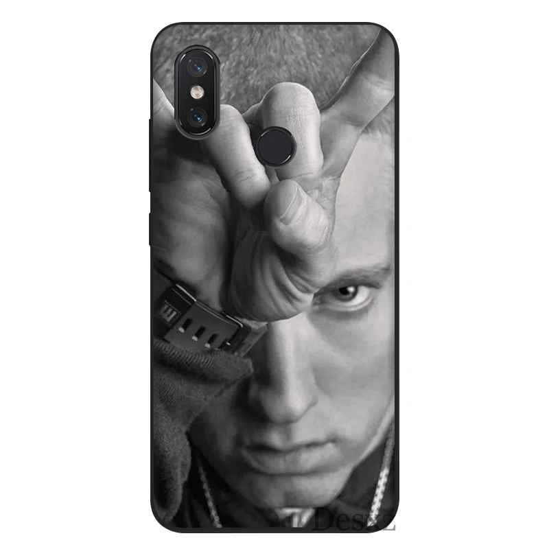 Чехол для телефона Xiaomi MiMAX3 6 8 9 10 SE A1 2 3 9T CC9 E Pro LiteSilicone Cover исполнитель хип хоп рэппер