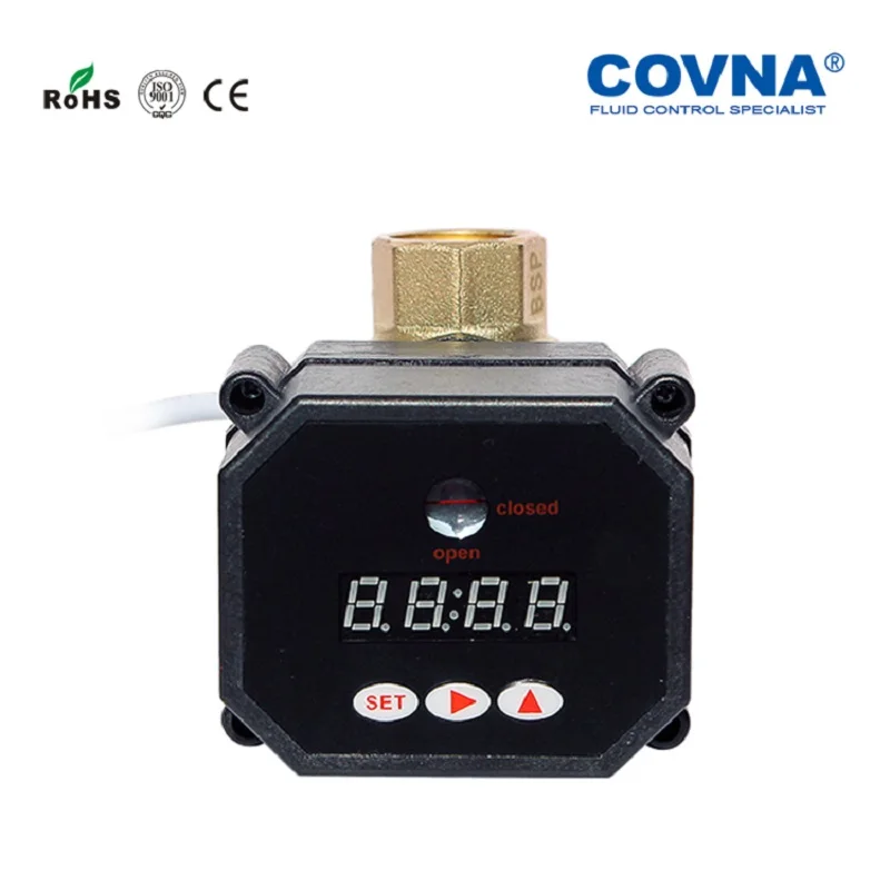 DN25 1 inch AC220V Electric Time control Stainless Steel 2 pc ball valve Female thread DC24v Обустройство дома