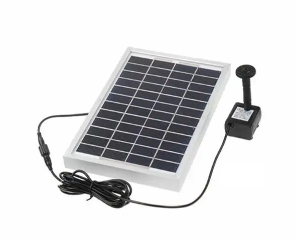 Gy-d-005 Large Power 5w Solar Energy Landscape Fountain Garden Brushless Dc Water Pump Обустройство дома