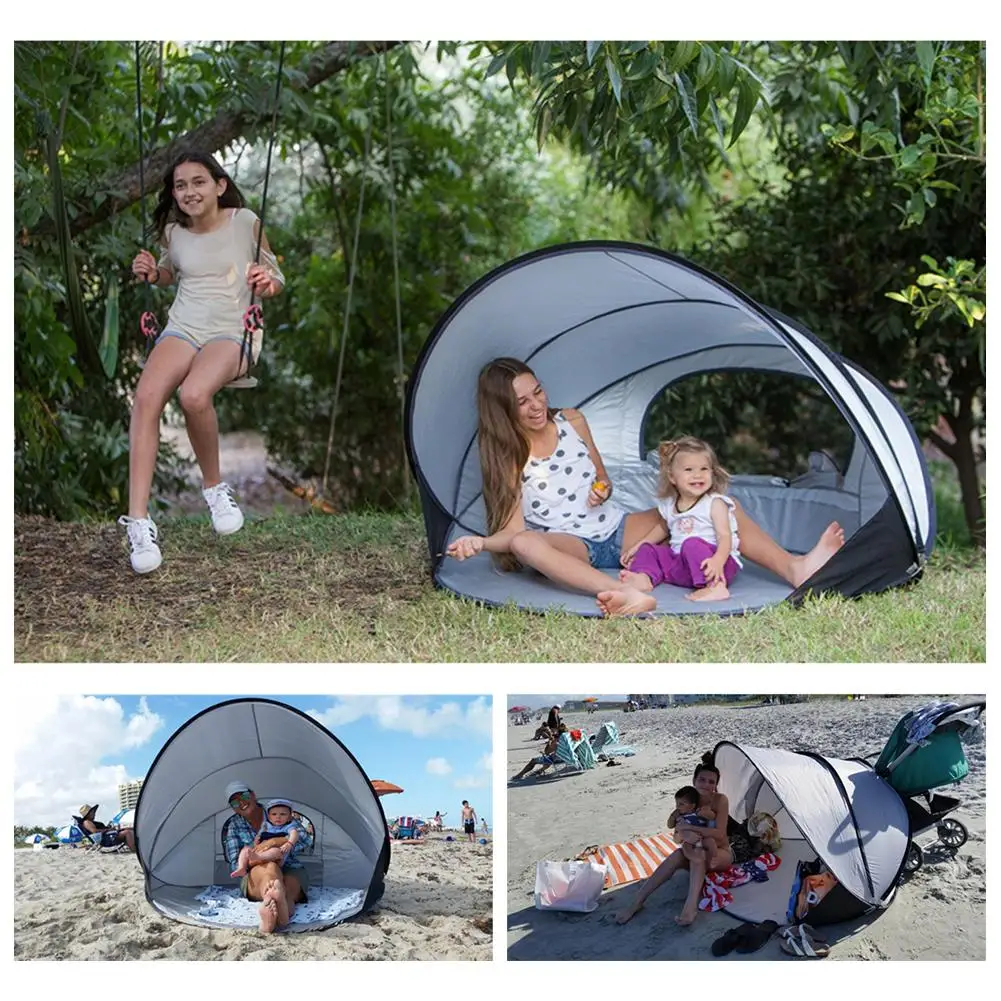 Палатка Автоматическая уличная для кемпинга Портативный Навес пляжа защита от
