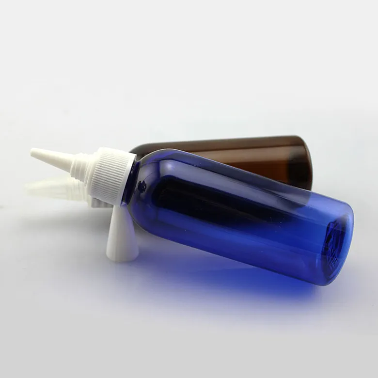 

80ml X 50pcs empty plastic bottles with cover , Food material plastic containers for jam , cosmetics packaging