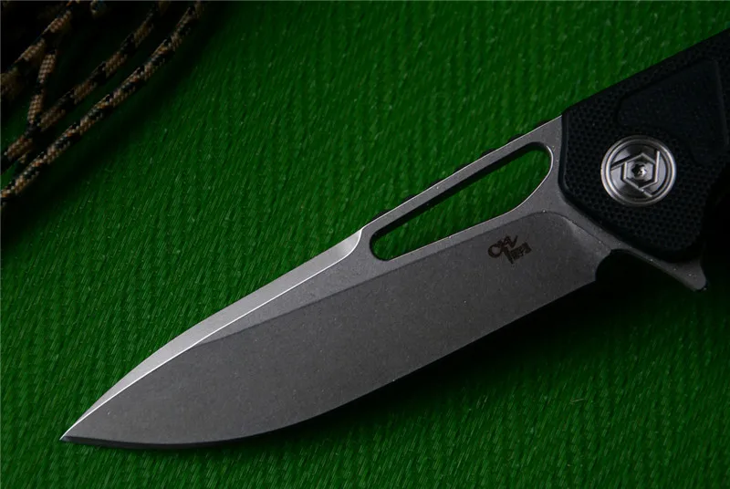 Складной нож CH3509G10 лезвие D2 шарикоподшипник шайба рукоятка G10 подарок