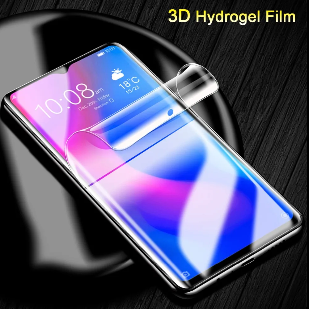 Мягкая термополиуретановая нано Гидрогелевая пленка для Huawei P30 Pro Полное