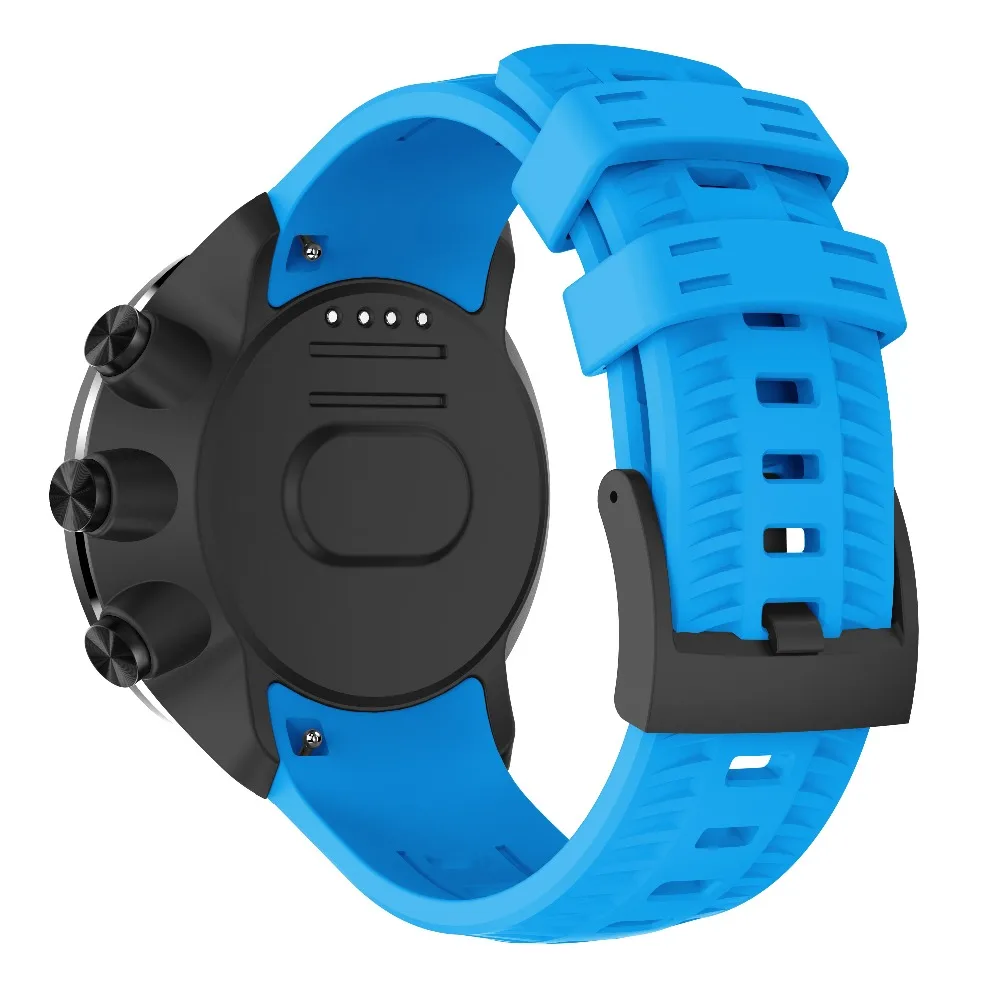 Ремешок для наручных часов Suunto 9 силиконовый сменный умный ремешок для часов suunto 9 ремешок для spartan sport наручные часы HR Baro
