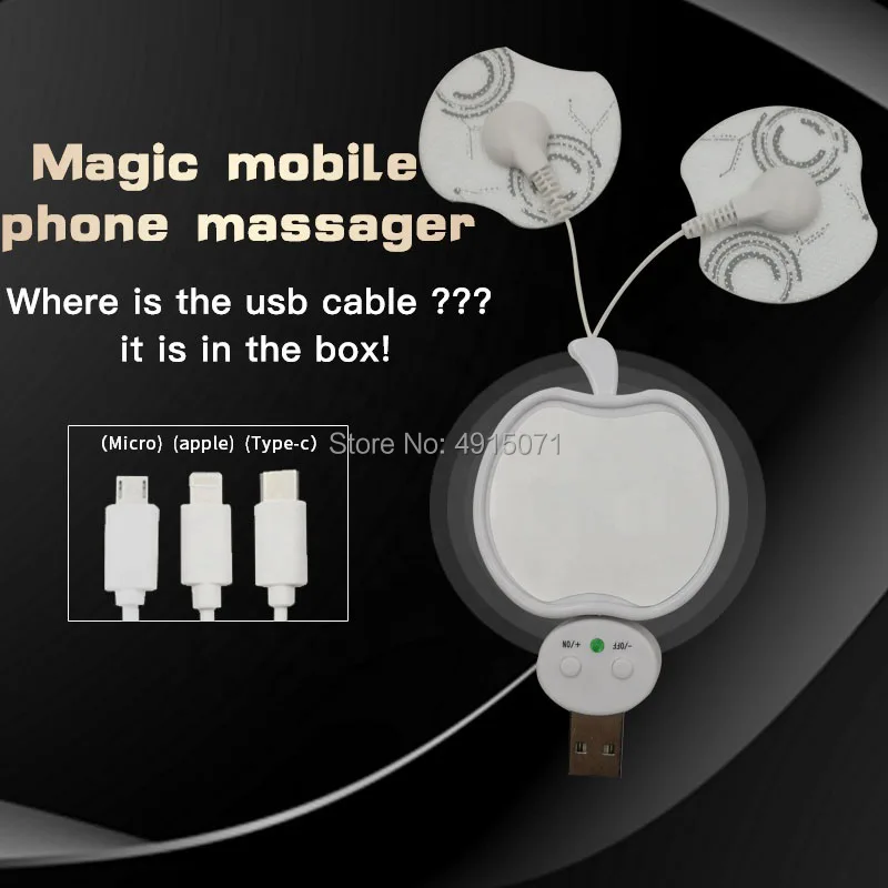 Новинка 2019 цифровой меридиан терапия usb импульсный массаж можно заряжать