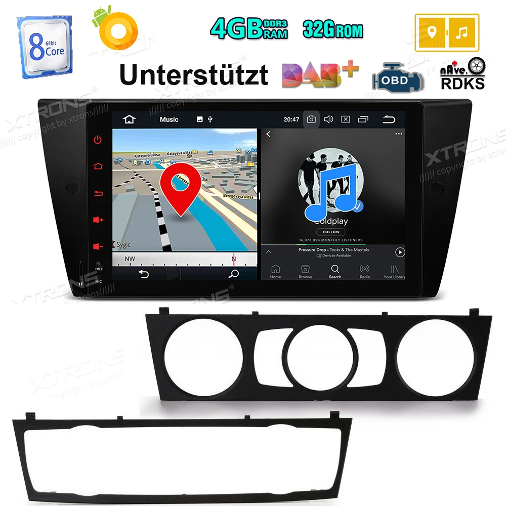 9 &quotAndroid 8 0 радио 4 Гб RAM 32 ГБ ROM мультимедиа HD сенсорный экран стерео для BMW E90 Sedan 2005