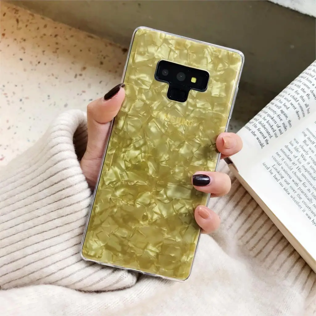 Мрамор 2 в 1 чехол для Samsung Galaxy Note 9 8 S9 S8 S7 Edge S6 мягкая задняя крышка TPU A5 A6 A7 A8 Plus J4 J6 J8