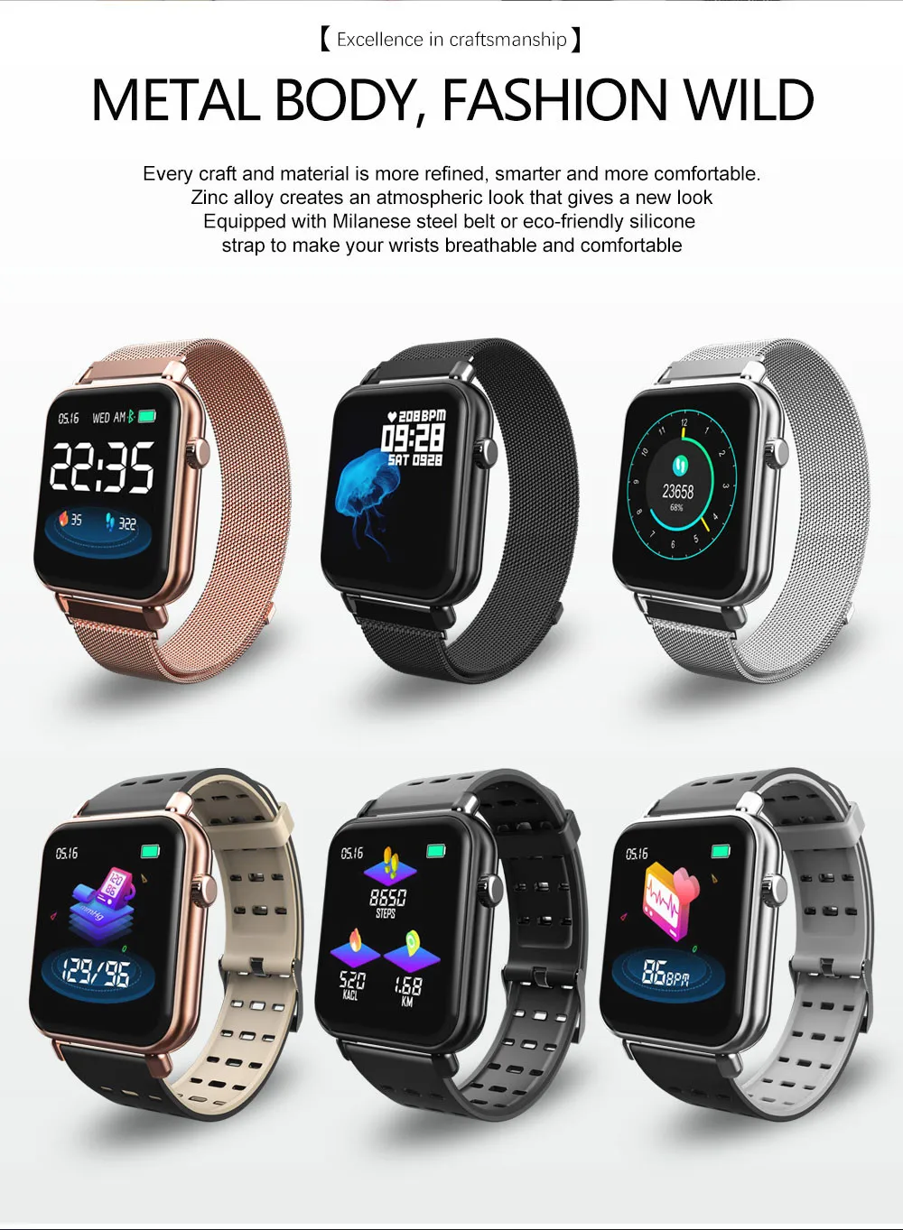 Y6 Pro smart watch обувь для мужчин и женщин смарт-браслет сердечного ритма и приборы для измерения артериального давления мониторинга фитнес трекер IOS Android Смарт-часы