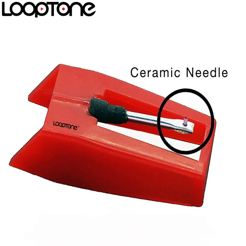 LoopTone 1 шт. сапфир наконечником Керамика иглы для Виниловый проигрыватель