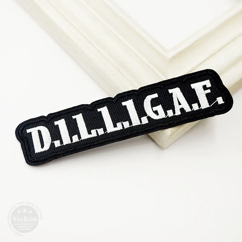 DILLIGAF(размеры: 2,6x11,5 см) матерчатые нашивки починить украсить патч джинсы для женщин сумка шляпа одежда Вышивание украшения аппликация патчи