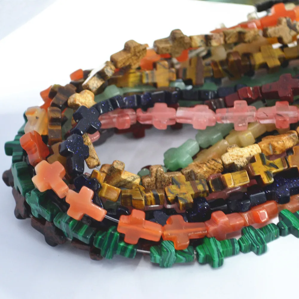 Горячая Распродажа модные бусины из натурального камня Разноцветные Подвески