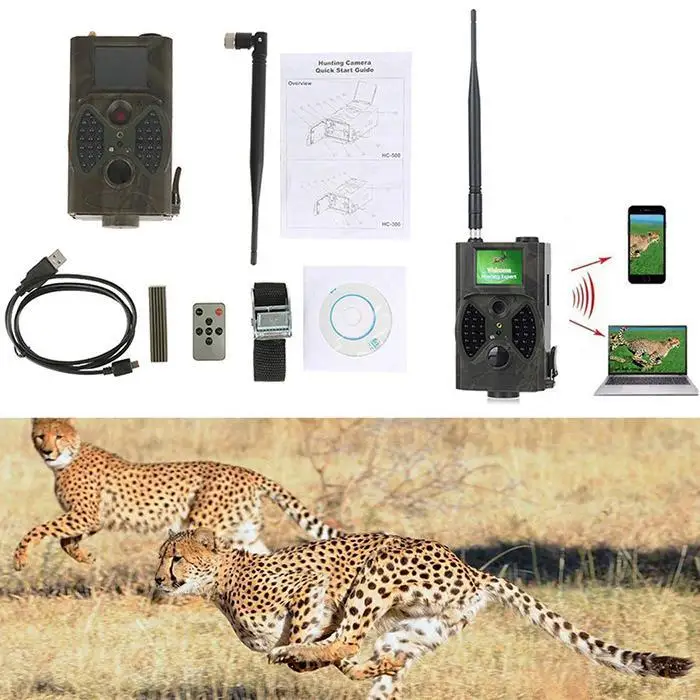 12MP фото ловушки ночного видения охотничья камера 2G MMS SMS HC300M HC300A