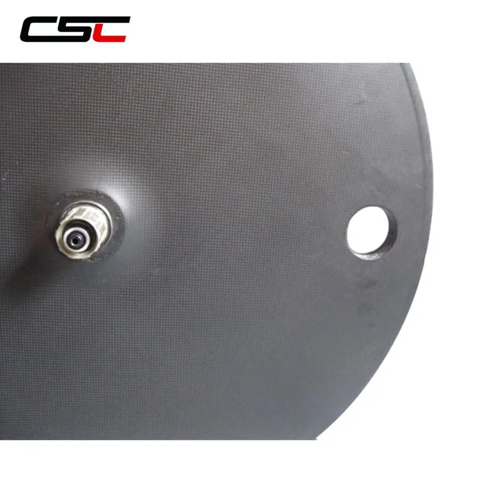 Полностью карбоновое дисковое колесо 700C цилиндрическая Задняя покрышка для