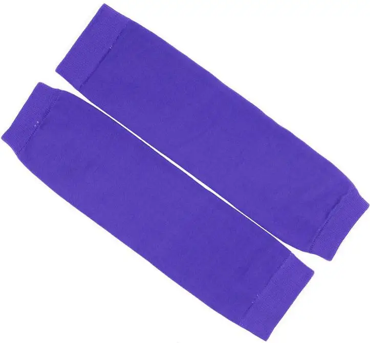 purple Модные женские мужские защитные спортивные растягивающиеся баскетбольные нарукавники с одной рукояткой, нарукавники для защиты от солнца - Цвет: purple