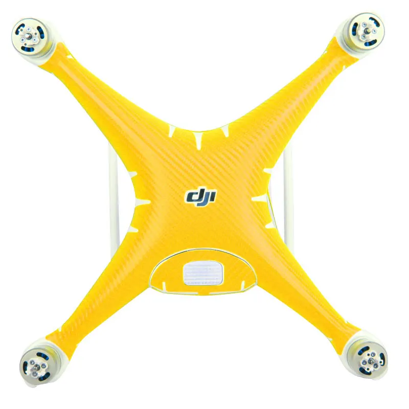 Наклейки из углеродного волокна для DJI Phantom 4 PRO и + Корпус дрона фотоаппарата с