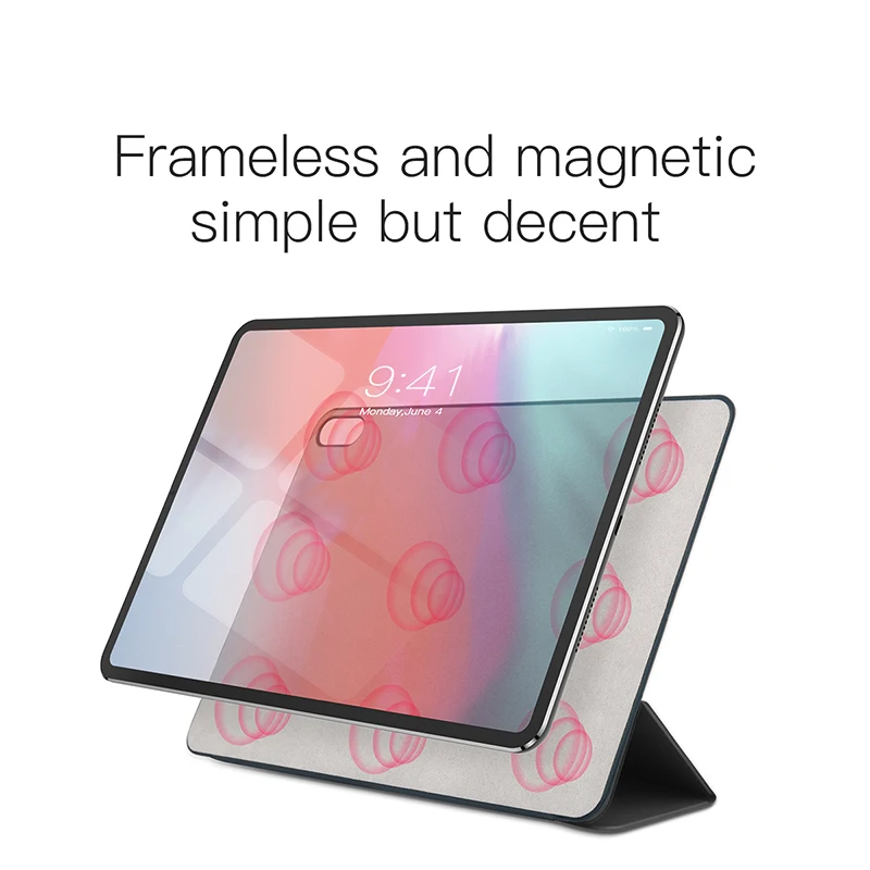 Магнитный чехол Baseus для iPad Pro 12,9, 11,, чехол с функцией автоматического сна, пробуждения, умный чехол из искусственной кожи, чехол для iPad Pro, Fundas