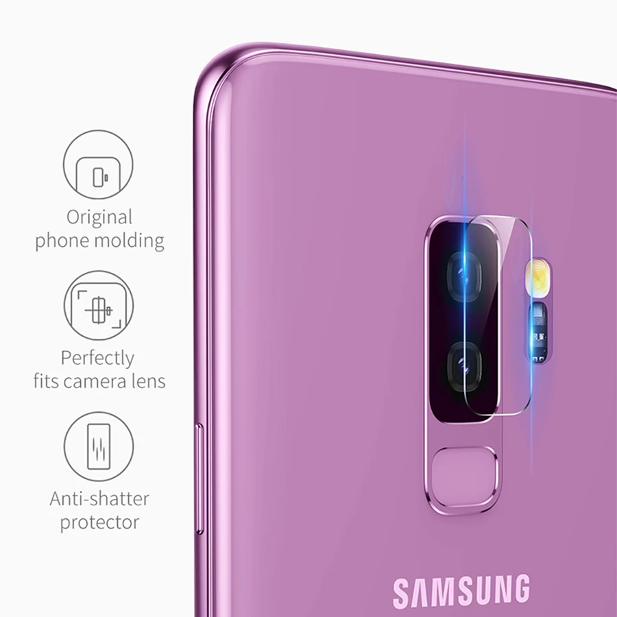 Закаленное стекло для объектива камеры Samsung Galaxy S10 S8 S9 A8 Plus E Защитная пленка