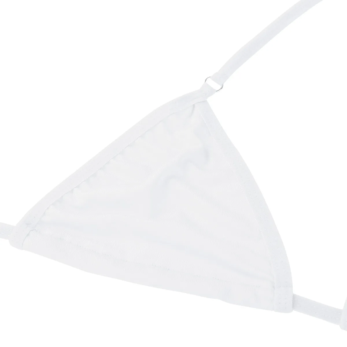 TiaoBug Women Sexy Lingerie Set Halter Mini Micro Bikini Bra Tops with G Strings Thong Briefs Tanga Underwear Swimsuit Beachwear