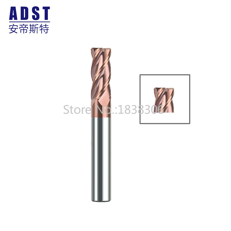 Концевая фреза Endmill из карбида вольфрама радиус угловой круглый Фрезерный резак