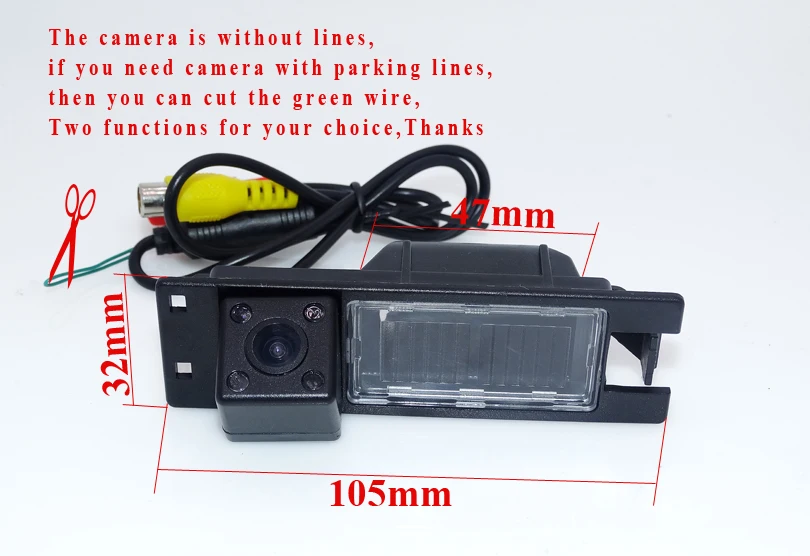 Монитор заднего вида TFTCar 800x480 4 3 дюйма + камера для Opel Astra H /Corsa D/ Meriva A /Vectra C/Zafira B/FIAT |