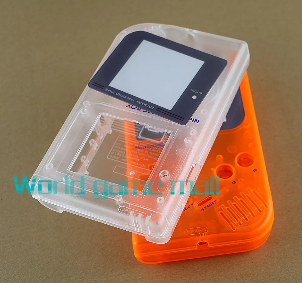 Новая замена полный комплект корпус для game boy GB shell чехол для GBO DMG