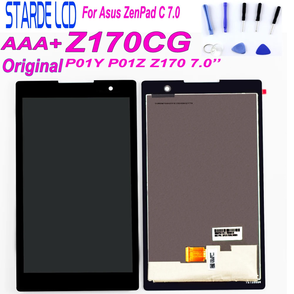 Starde 7 &quotдля Asus ZenPad C 0 Z170 Z170CG P01Y P01Z ЖК дисплей Дисплей кодирующий преобразователь
