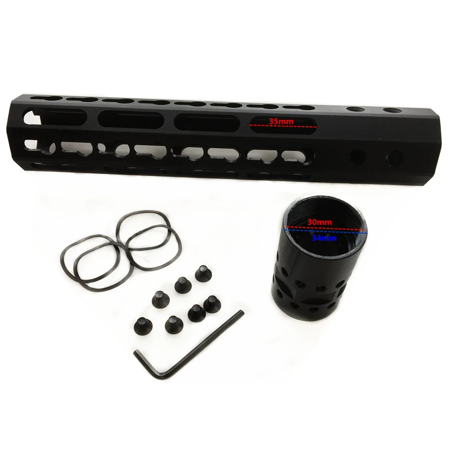 FIRECLUB 9 дюймовый свободный поплавок NSR KeyMod защитный кронштейн для крепления со