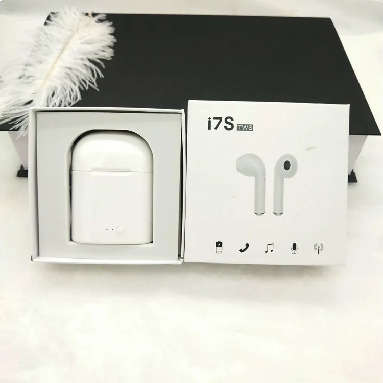 HAOBA i7s TWS мини беспроводные Bluetooth наушники с зарядной коробкой микрофон стерео