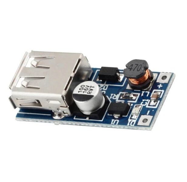 Glyduino DC модуль бустера (0 9 в 5 в) до В 600мА USB бустер монтажная плата мобильный