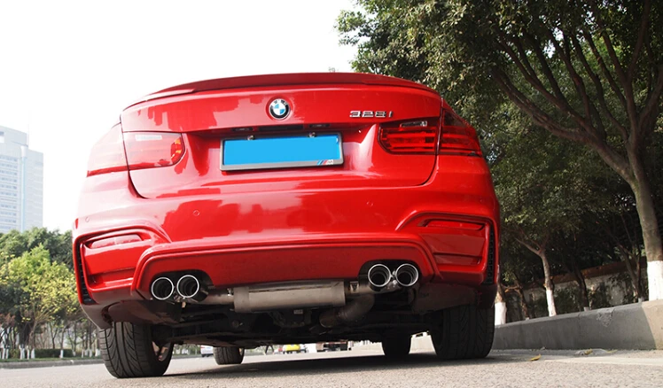 CATBACK глушитель системы для BMW F30 320i 328i 2 0 T с M-TECH бампер или M3 из нержавеющей стали 304