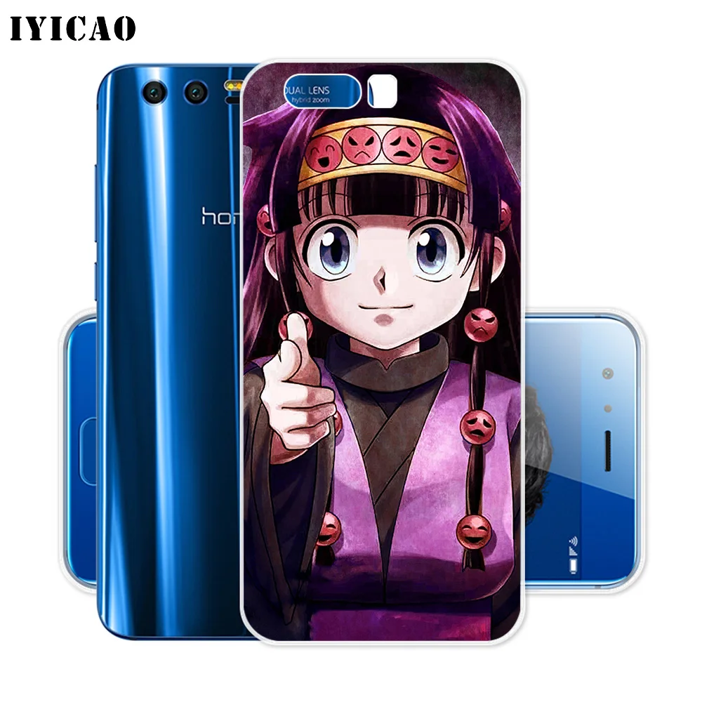 IYICAO Neferpitou Alluka hxh Soft Silicone Case for Huawei Y9 Y7 Y6 Prime 2018 Honor 8C 8X 8 9 10 Lite 7X 7C 6A 7A Pro Cover | Мобильные