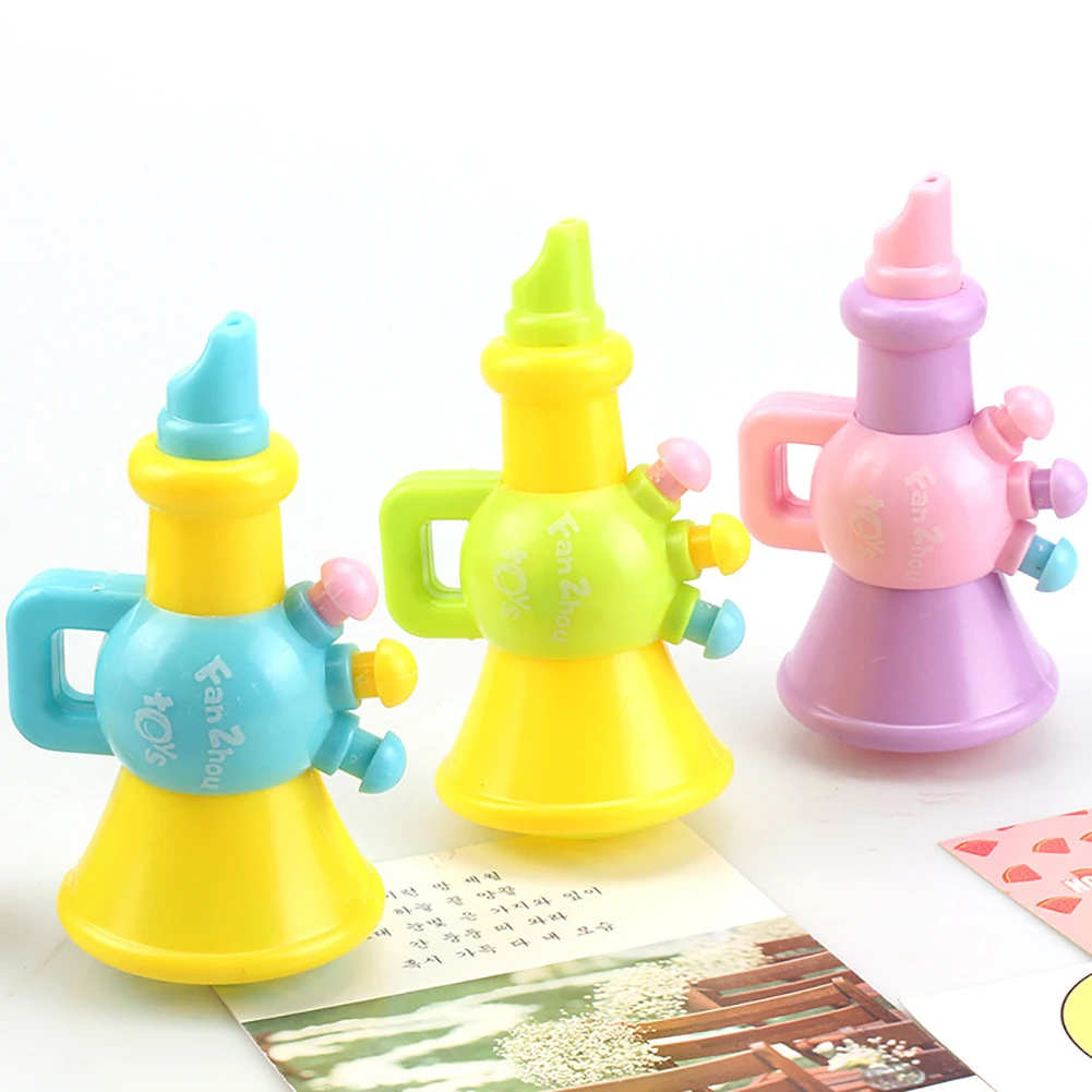 Cartoon Mini Babies Play Horn Early Musical Education Instrument Trumpet Toy 2019