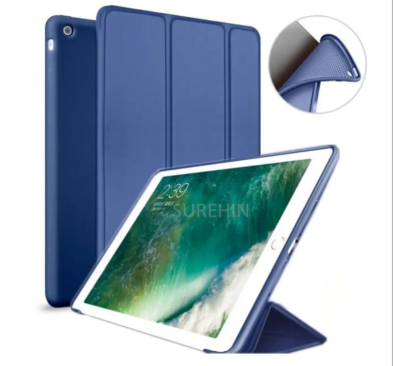 Чехол SUREHIN для Apple ipad 2018 чехол 2017 9 7 дюйма силиконовый магнитный мягкий ТПУ A1822/3