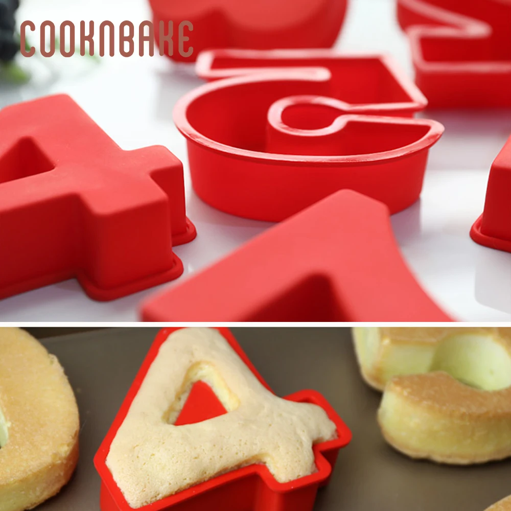 COOKNBAKE силиконовые формы для торта кондитерские изделия цифры выпечки украшения