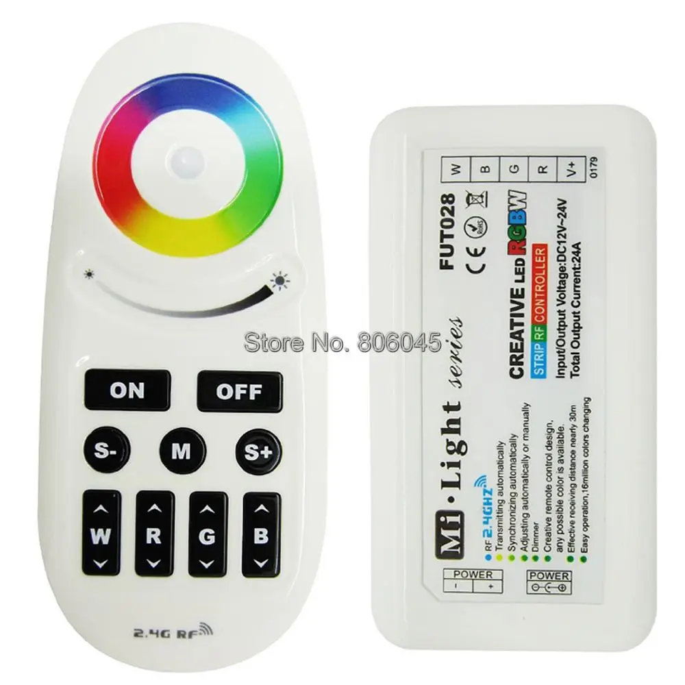 FUT028 mi. Light 2,4G RF беспроводной пульт дистанционного управления RGBW DC12-24V Авто Singal Транс mi ssion Автоматическая синхронизация для RGBW Светодиодная лента