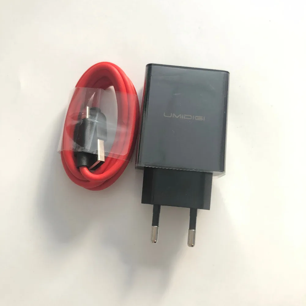 Новое зарядное устройство для путешествий + кабель USB Type C UMIDIGI Z1 MTK MT6757