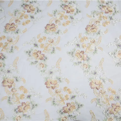LASUI 1 y/1 Лот Полный Размеры Цветочная вышивка из кружевной ткани DIY ручной работы
