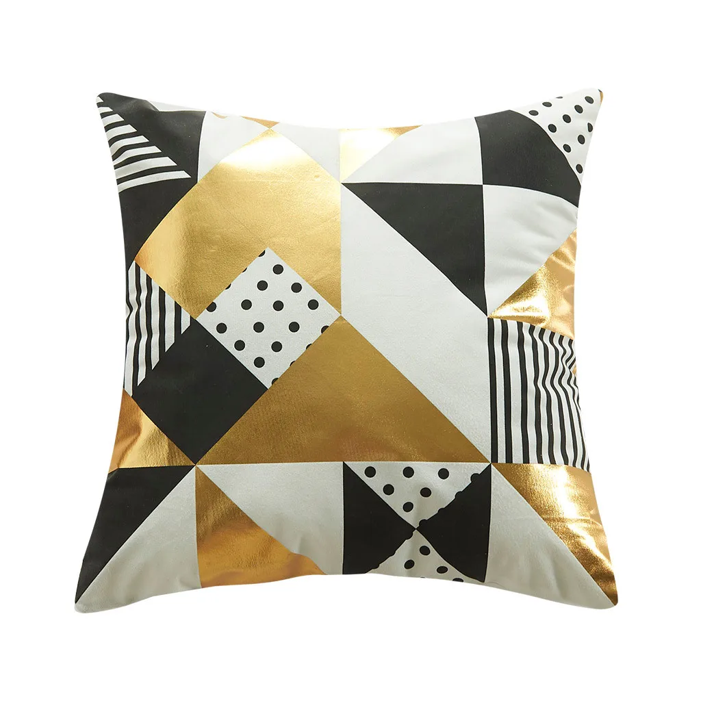 Наволочка декоративная для подушки мягкая короткая плюшевая наволочка