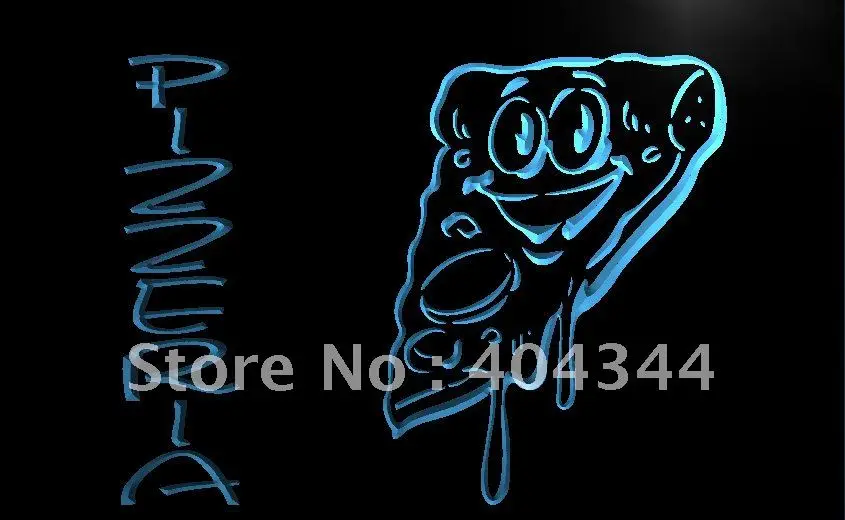 LK189 пиццерия Кафе ломтик дисплей светодиодный неосветильник свет вывеска