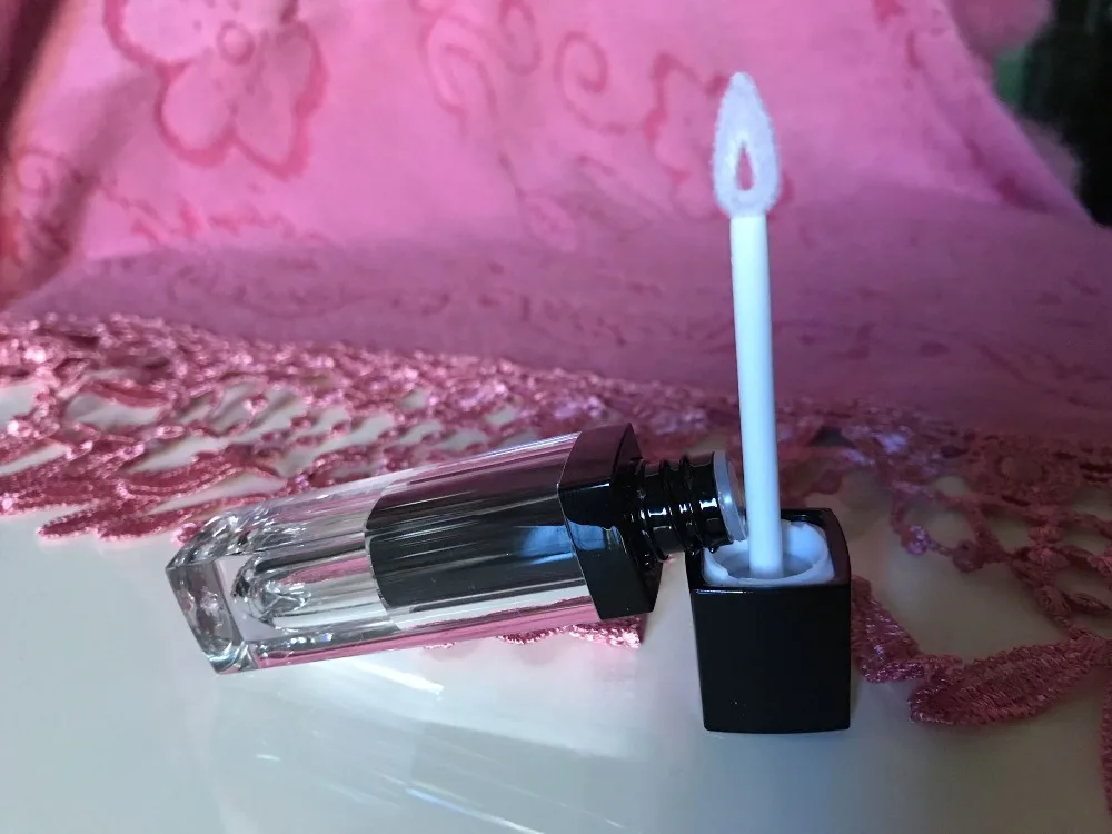 Прозрачные черные тюбики для губ объем 5 мл 100 шт./лот сделай сам|lipgloss tube|eyelashes tubeempty