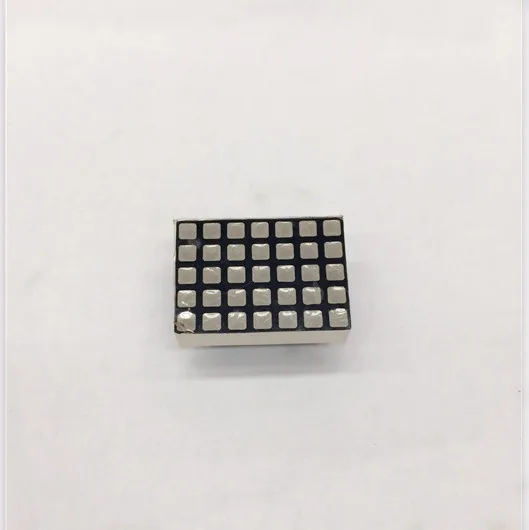 Квадратный светодиодный точечный матричный дисплей 5x7 5*7 красный 1357AS/1357BS|display