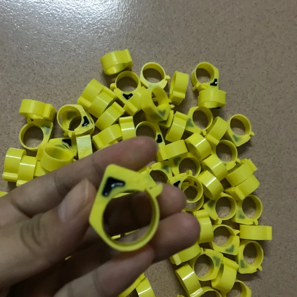 EM4305 125 кГц Пассивная rfid куриная нога кольца для системы управления курицей 10 шт Образцы